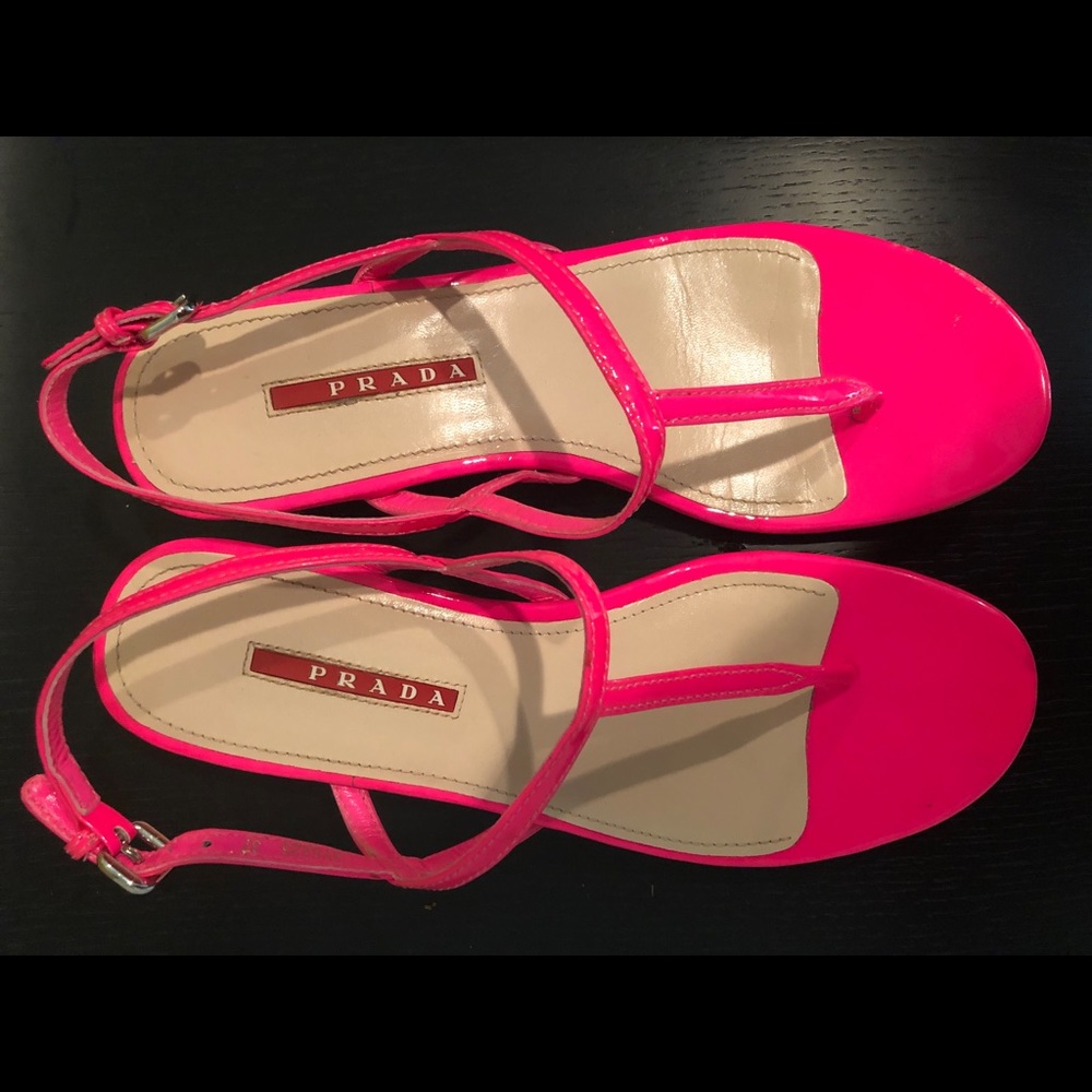 Prada Hot pink Sandal